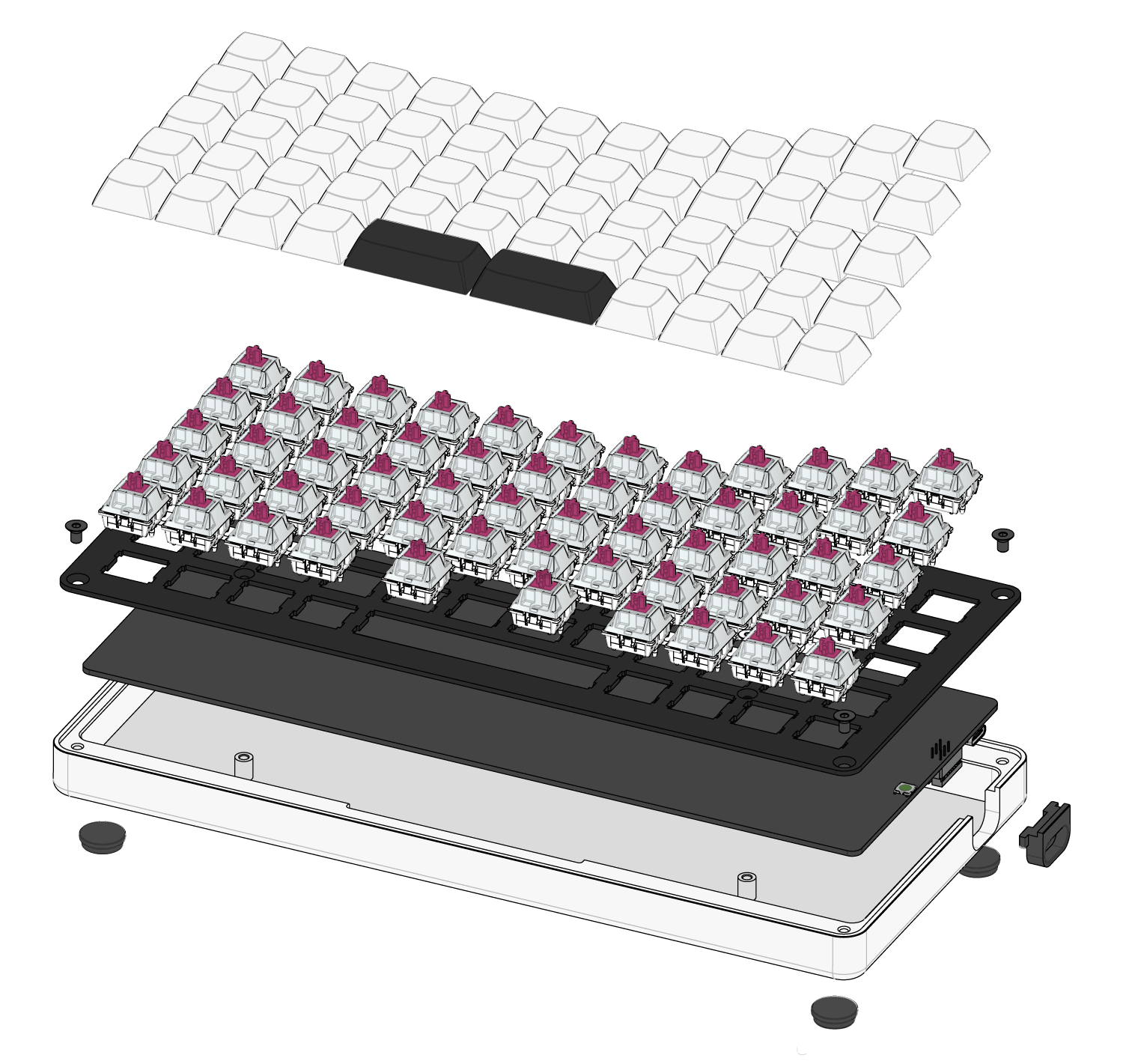 GK6 exploded view