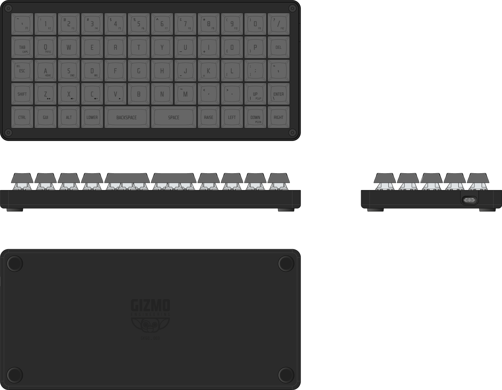 GK6 dimensions view