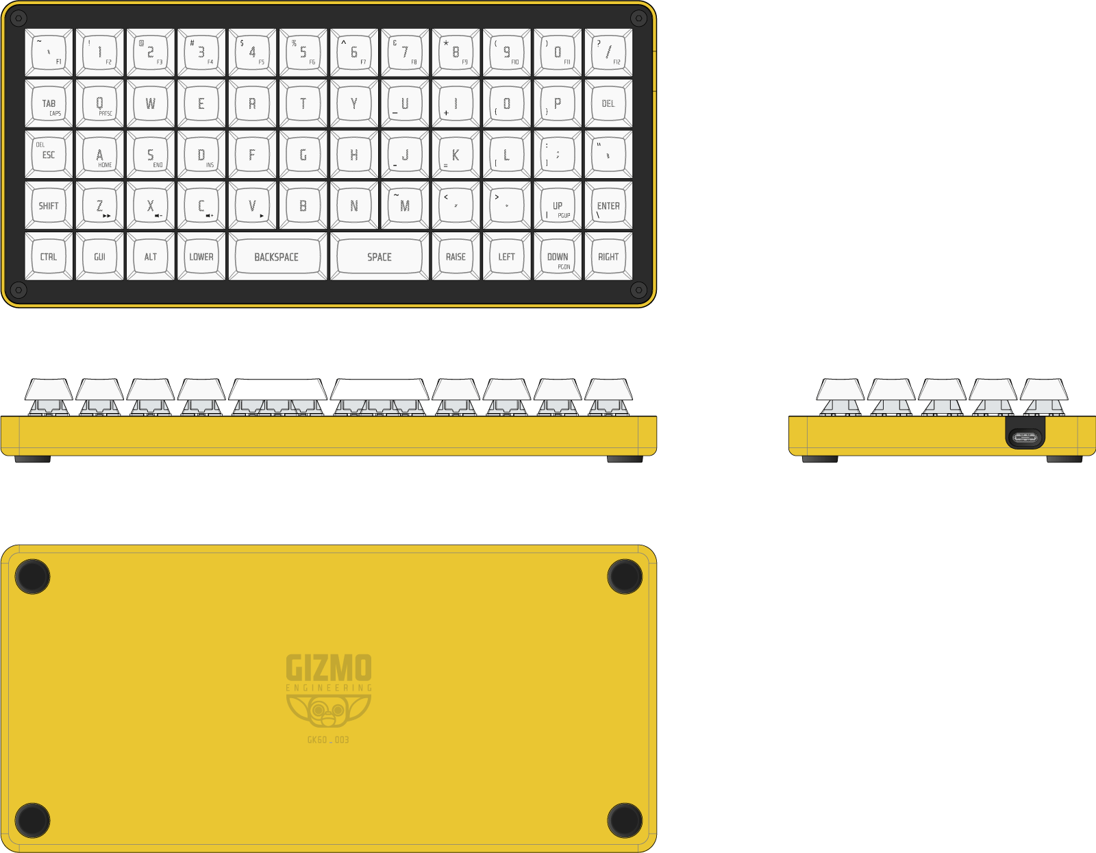 GK6 dimensions view